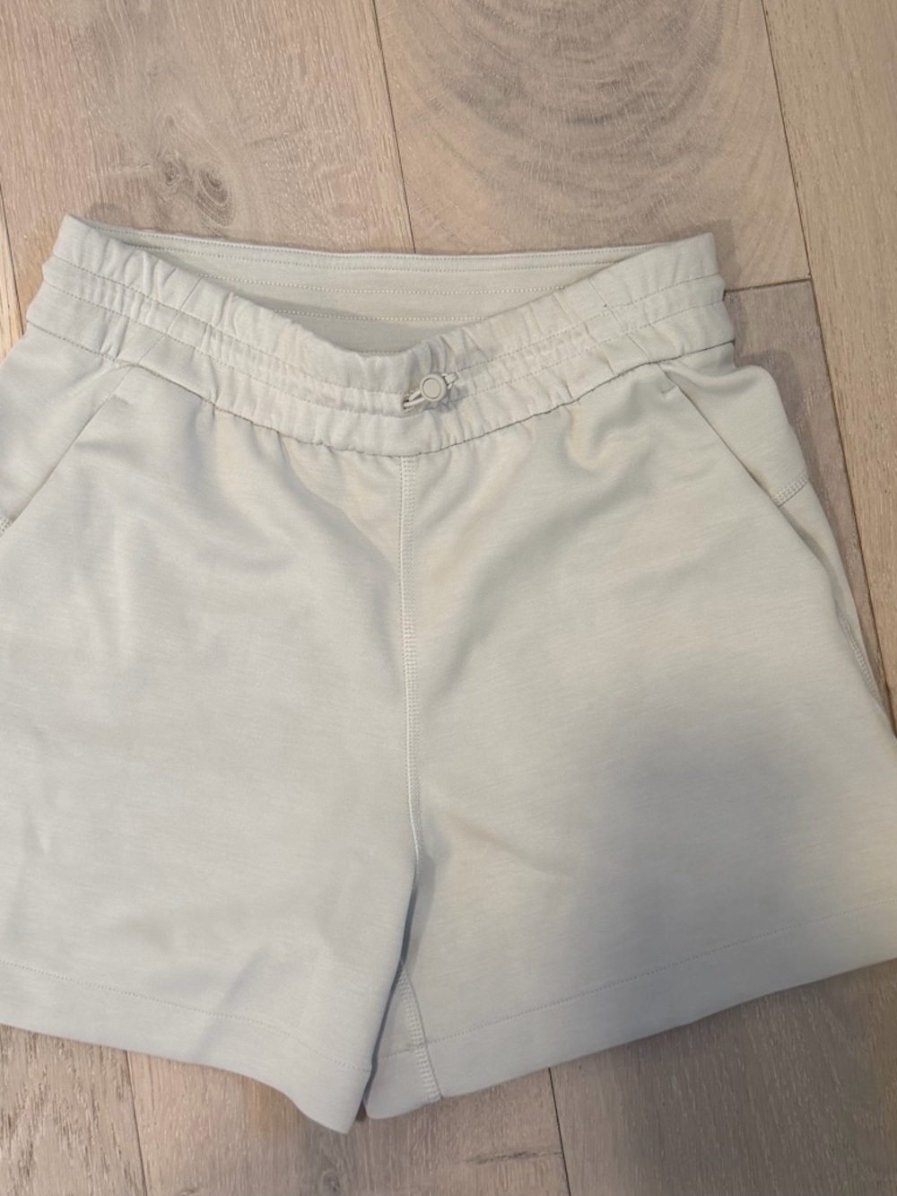 lululemon athletica Light Cream Athletic Shorts